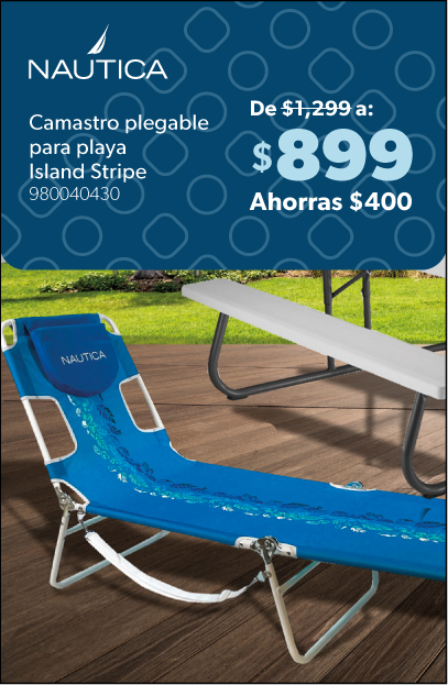 Camastro para playa 