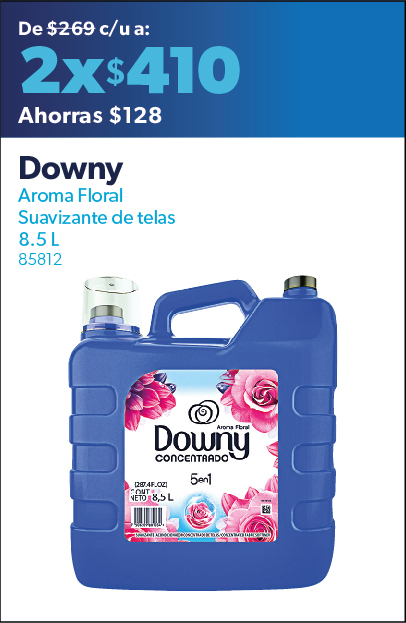 Suavizante de telas floral