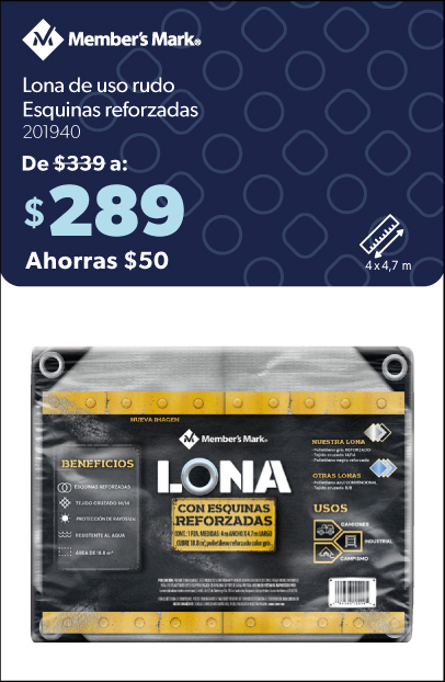 Lona plastica