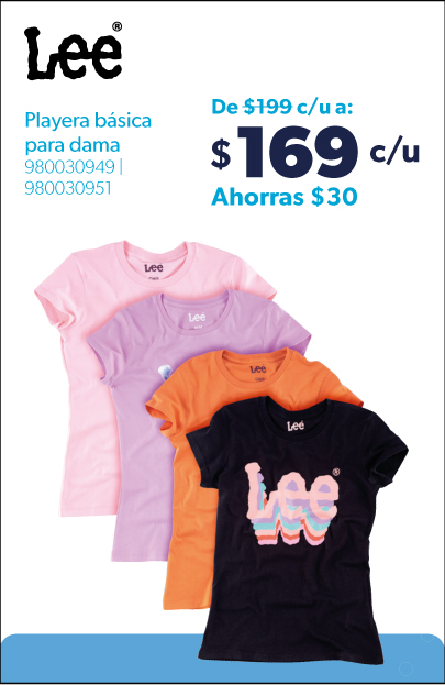 Playera basica para dama