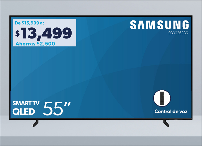 Smart TV QLED 55 pulgadas