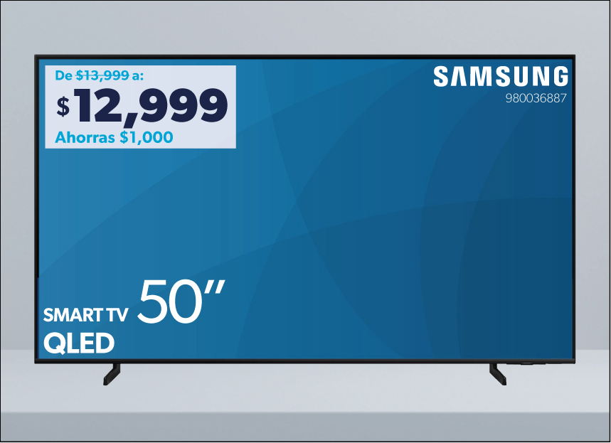 Smart TV QLED 50 pulgadas