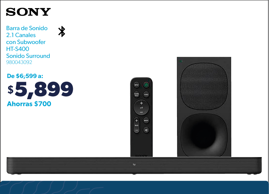 Barra de sonido 