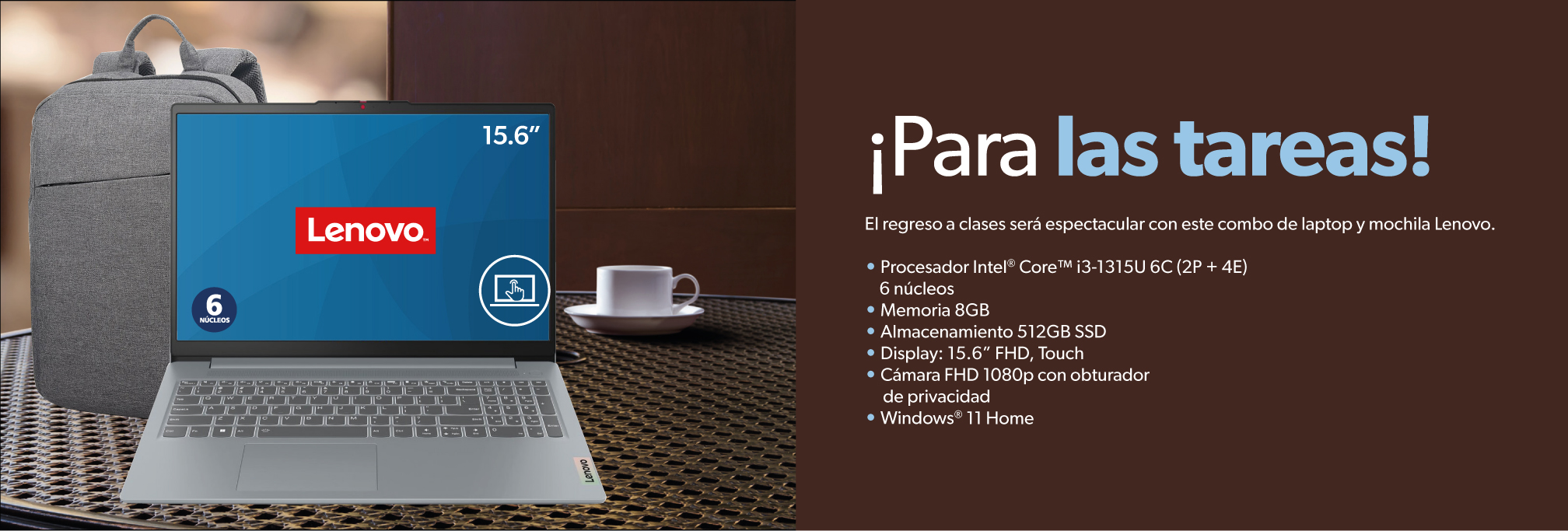 Para las tareas