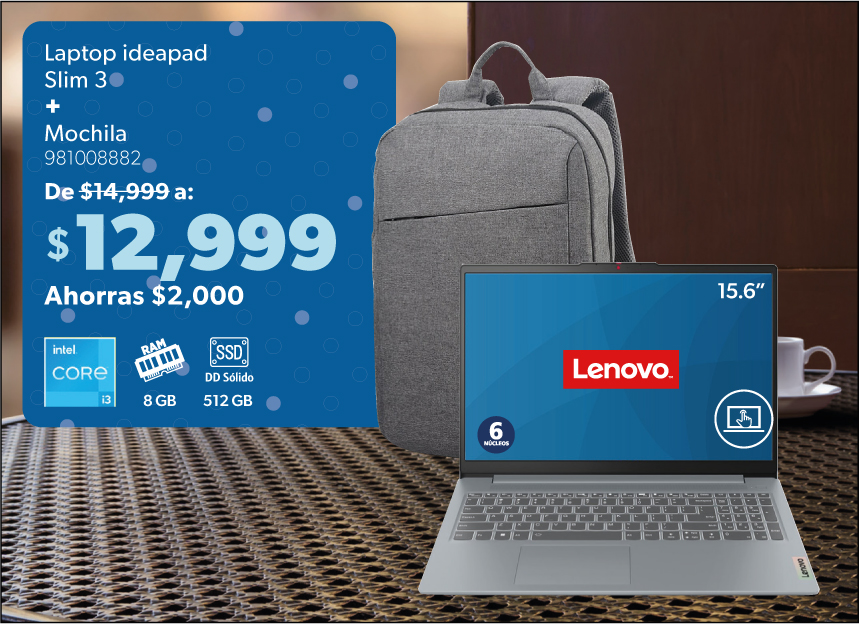 Combo Laptop Mochila