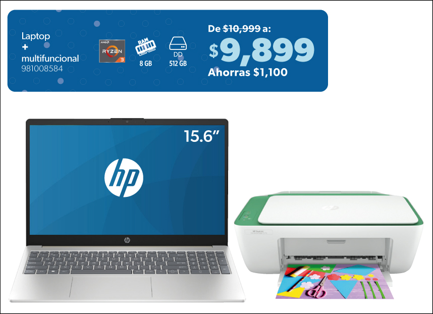 Combo laptop mas multifuncional