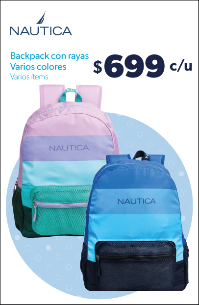 Backpack con rayas