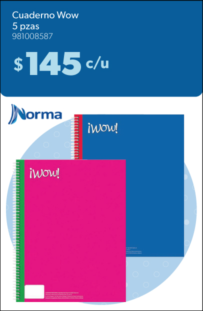 Cuadernos Wow 