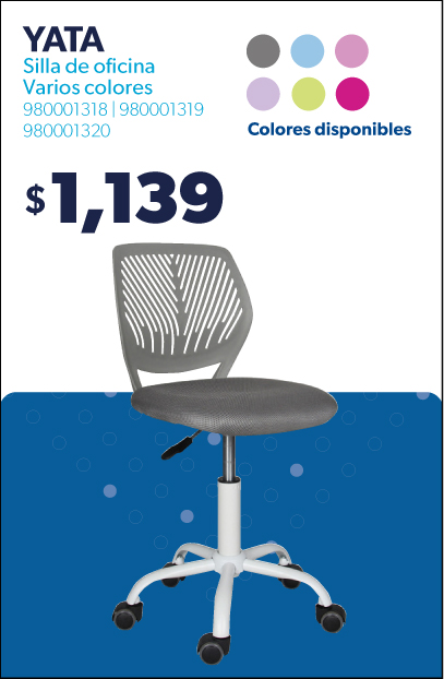 Sillas para oficina varios colores