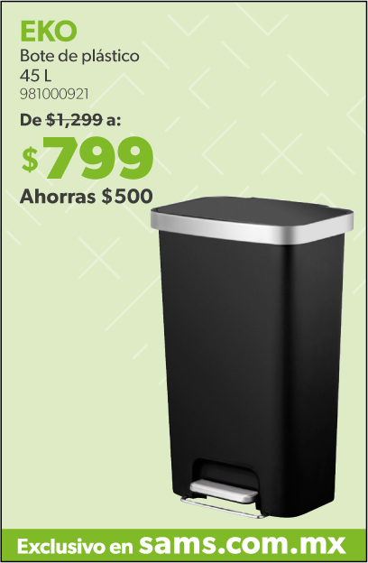 Bote de basura 45 litros