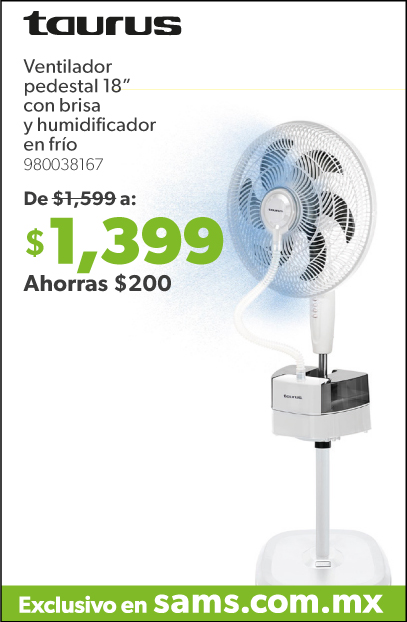 Ventilador 3 funciones en 1