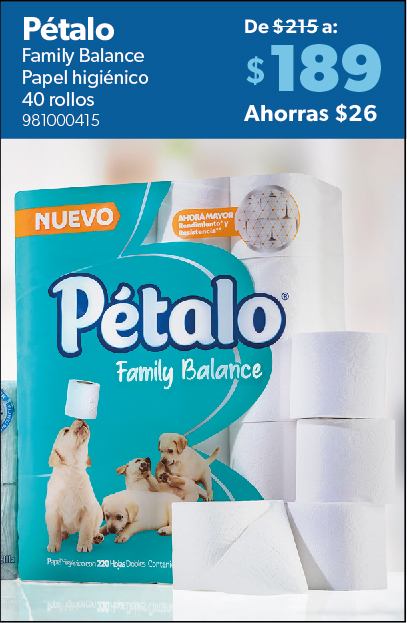 Papel higienico Family Balance