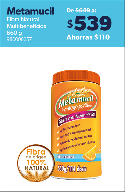 Fibra natural sabor naranja