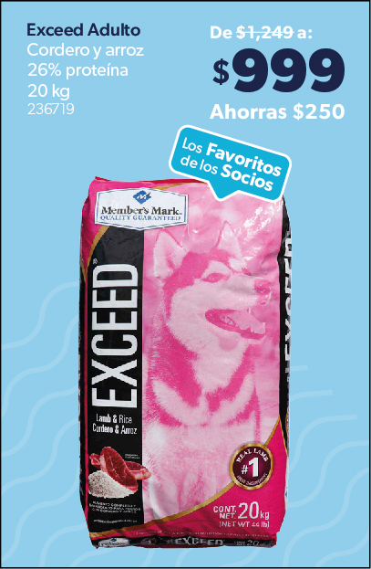 Alimento para perro Exceed