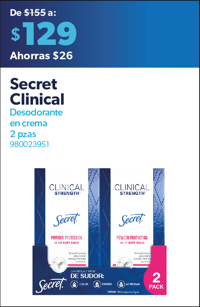 Antitranspirante crema suave