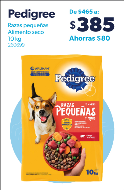 Alimento para perro razas pequenas