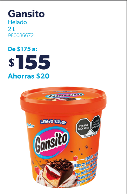 Helado Gansito