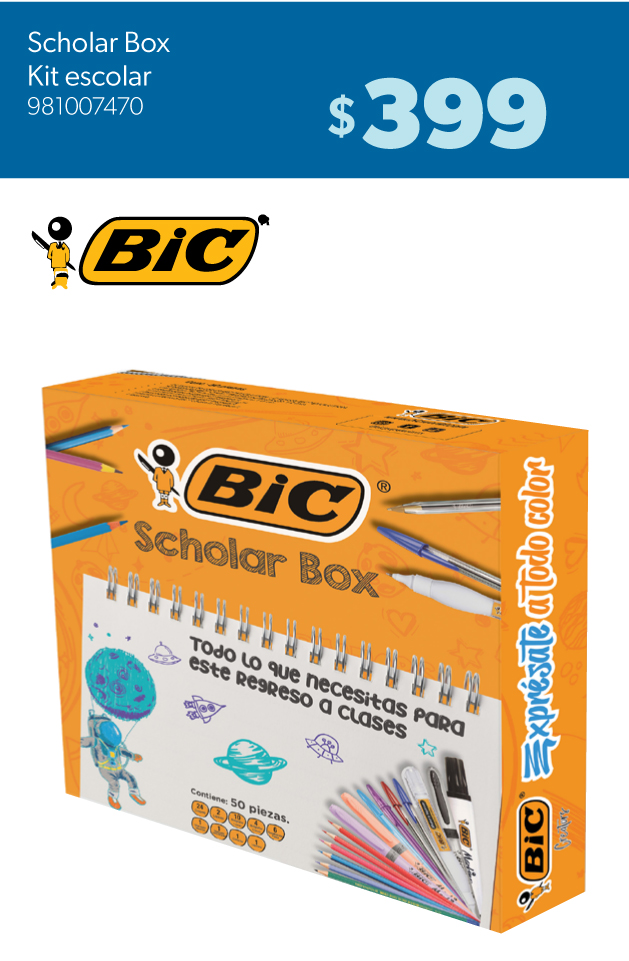 Scholar box kit escolar