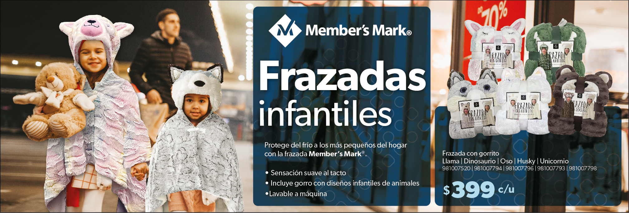 Frazadas infantiles