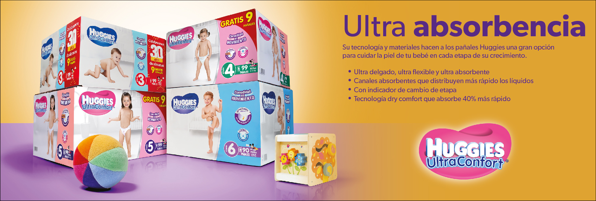 Ultra absorbencia