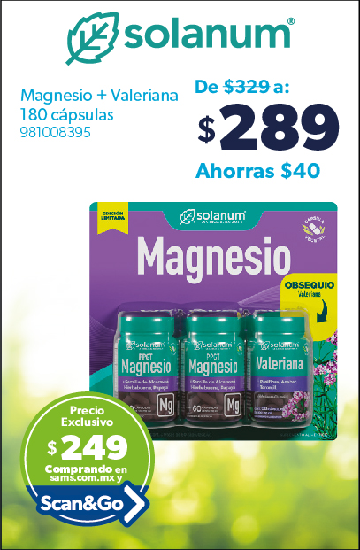 Suplemento alimenticio magnesio