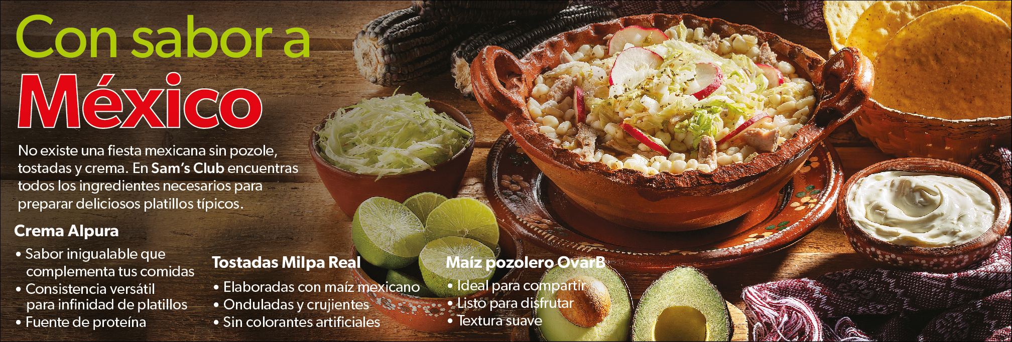 Con sabor a Mexico
