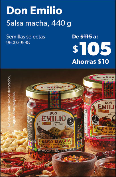 Salsa macha cacahuate