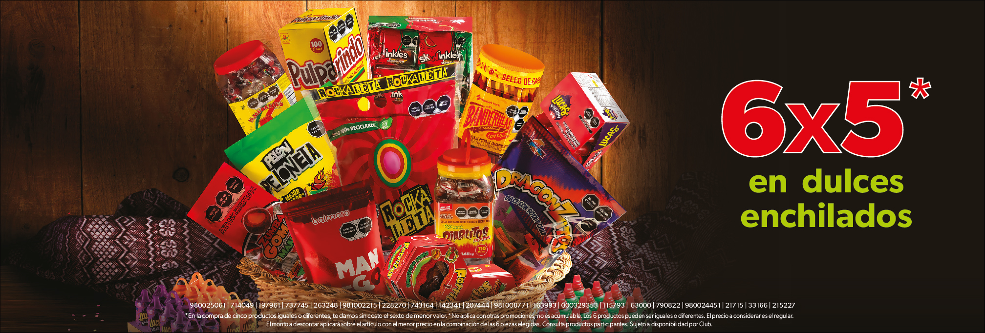 Dulces enchilados
