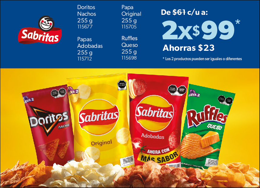 Papas y botanas