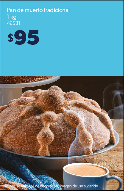 Pan de muerto tradicional