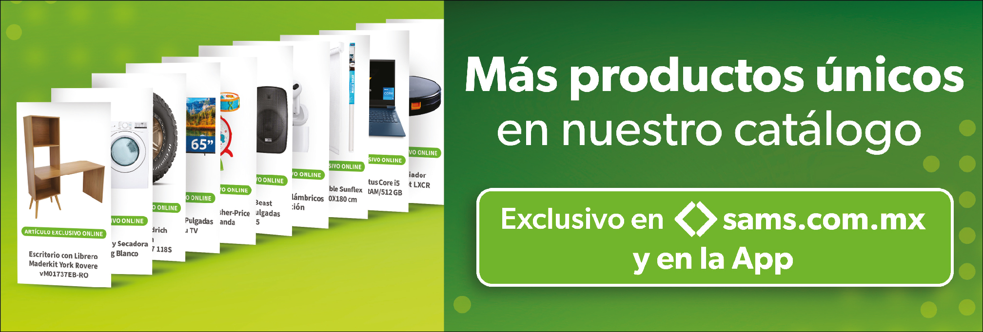 Productos unicos