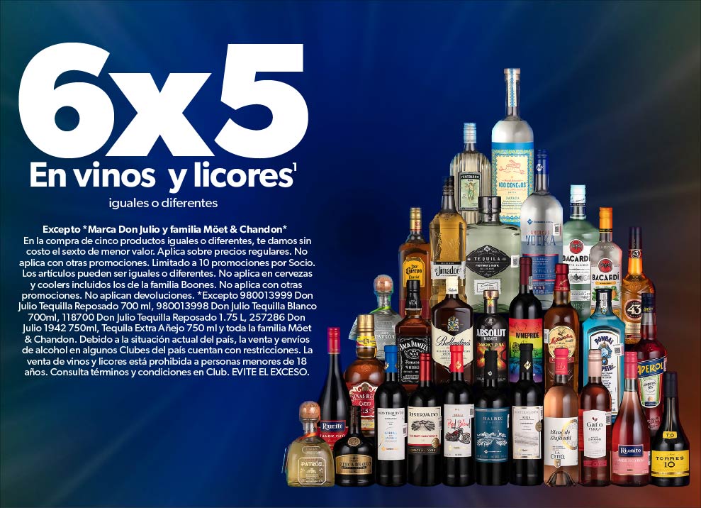 Vinos y licores varios