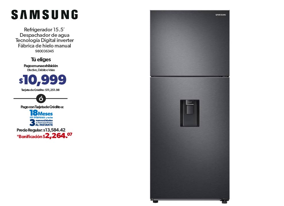 Refrigerador 15 5"