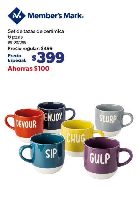 Set de tazas