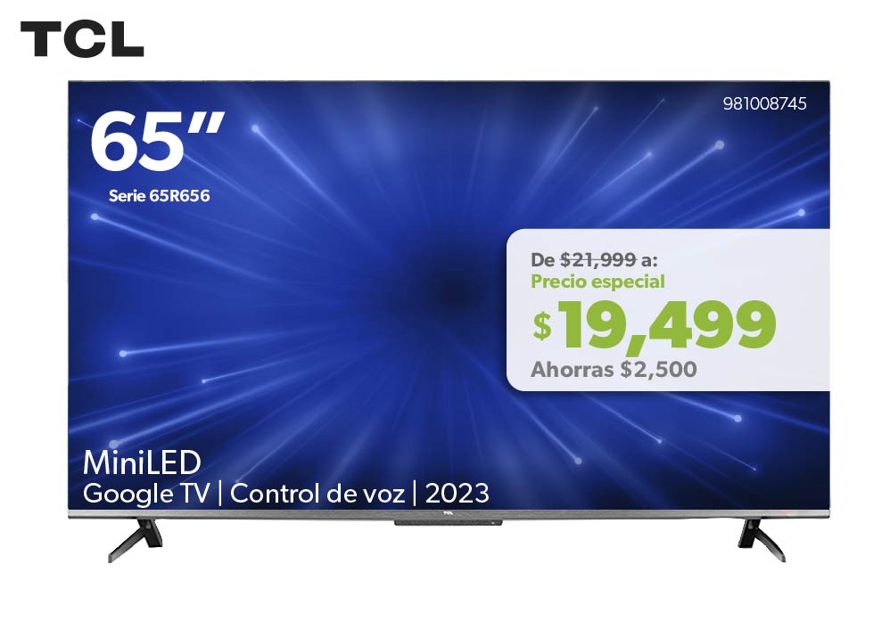 Pantalla mini LED 65"