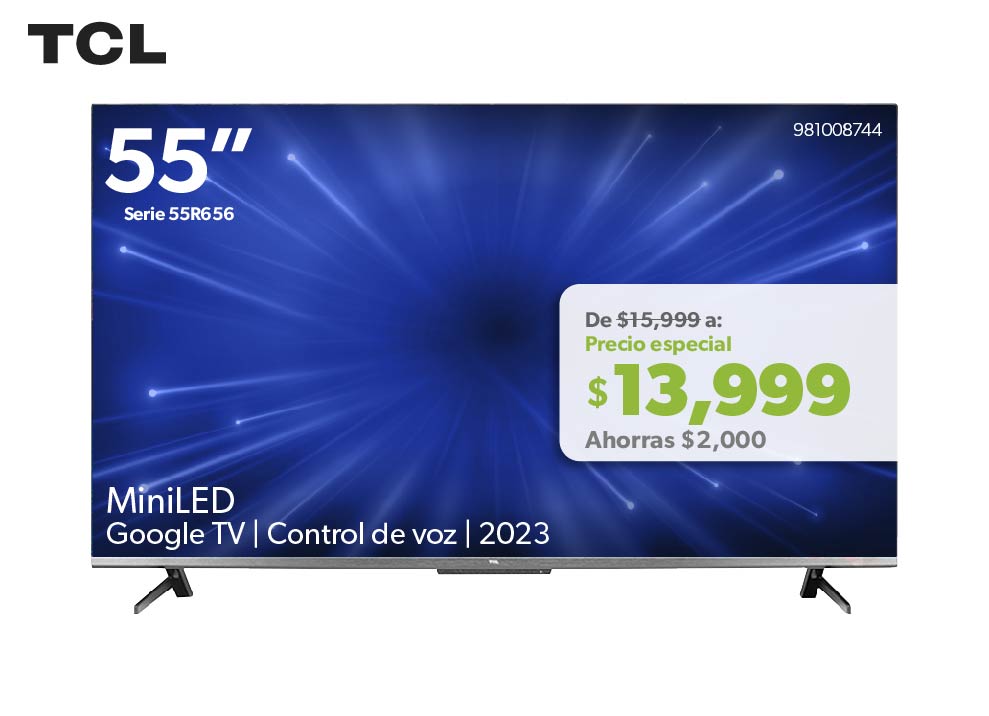 Pantalla mini LED 55"