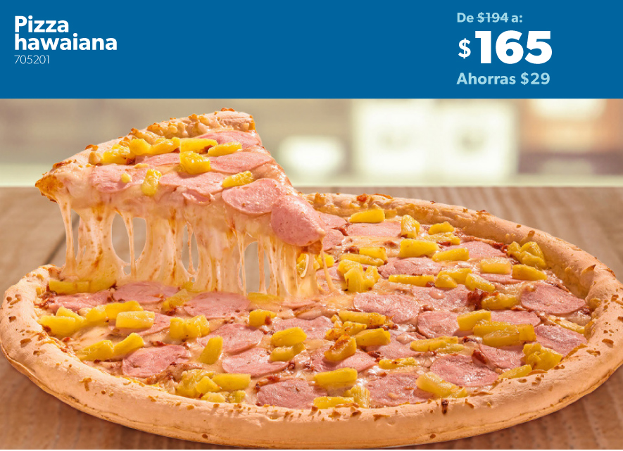 Pizza hawaiana