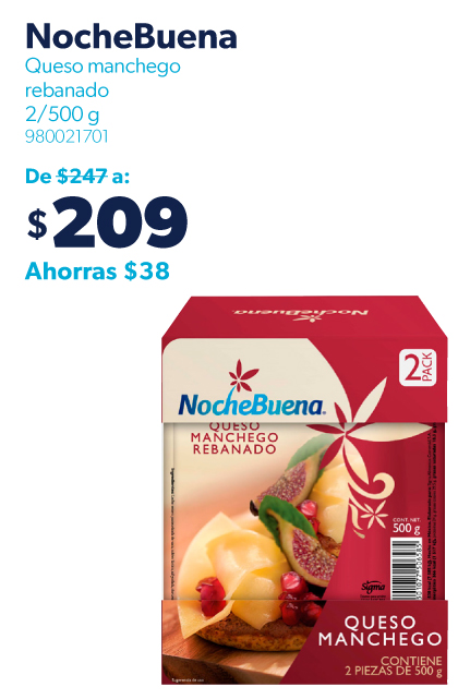Queso manchego rebanado