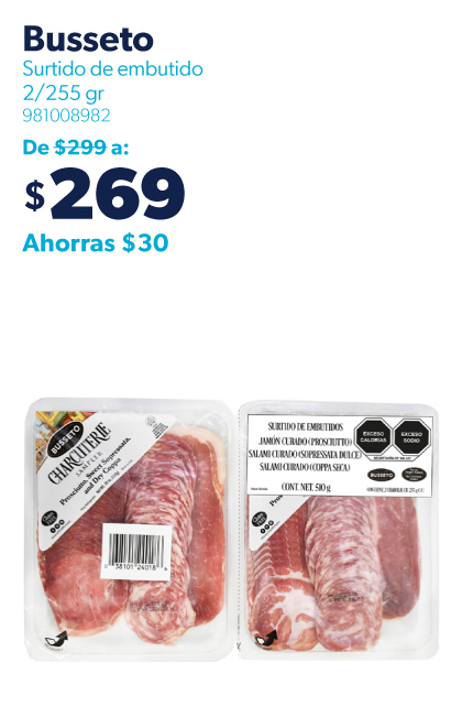 Surtido de embutido