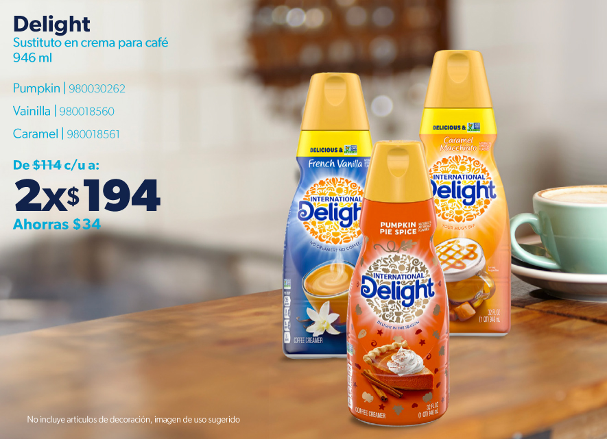 Solicitud en crema para cafe