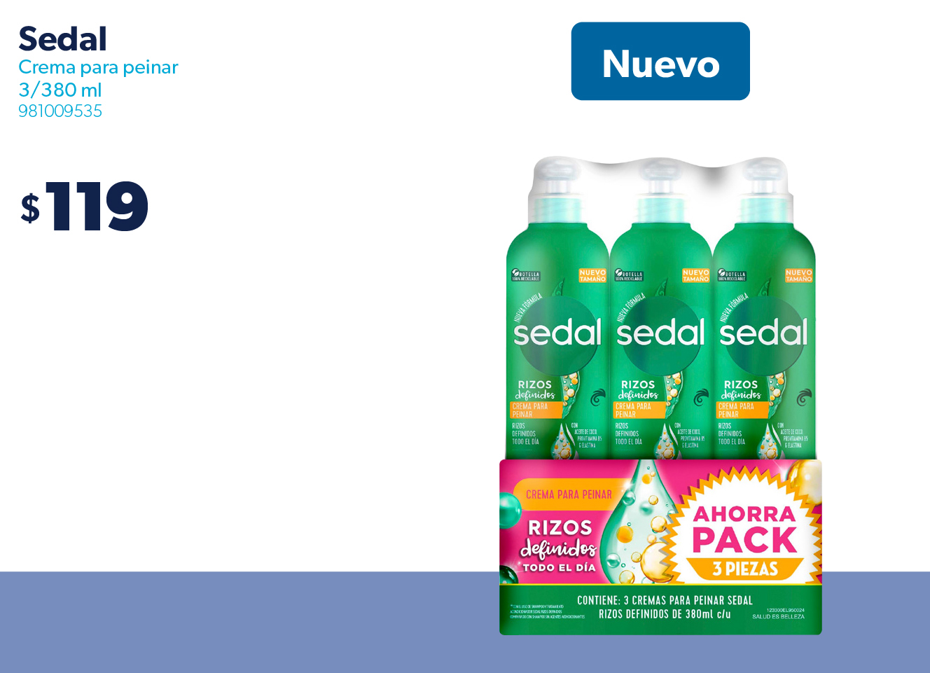 Crema para peinar