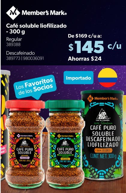 Cafe soluble liofilizado