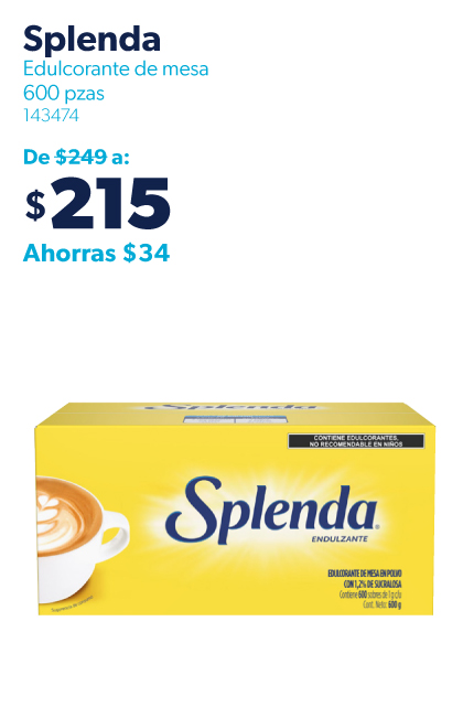 Edulcorante de mesa