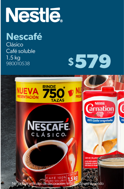 Nescafe clasico soluble