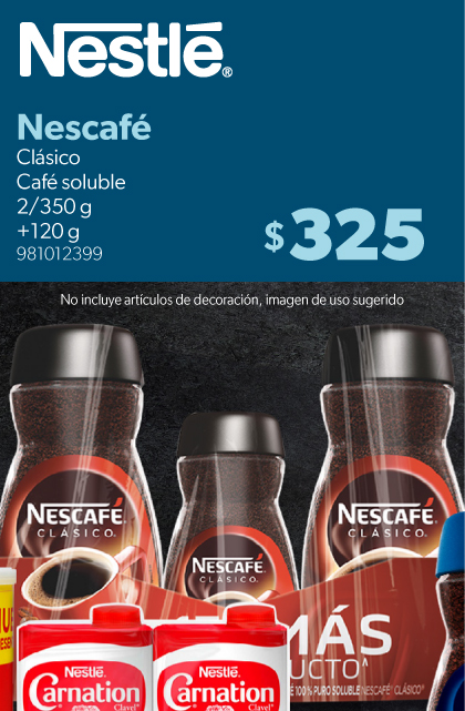 Nescafe clasico cafe soluble