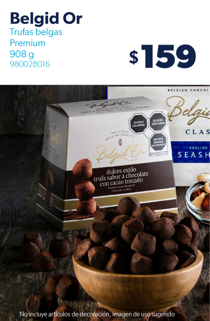 Trufas belgas Premium