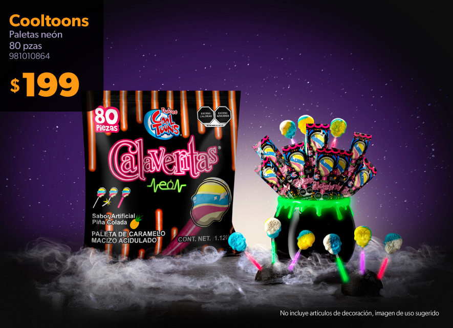 Paletas neon