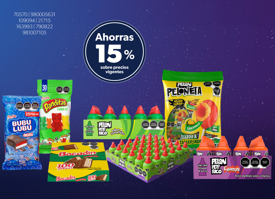 Dulces varios