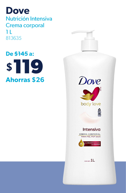 Crema corporal nutricion intensiva