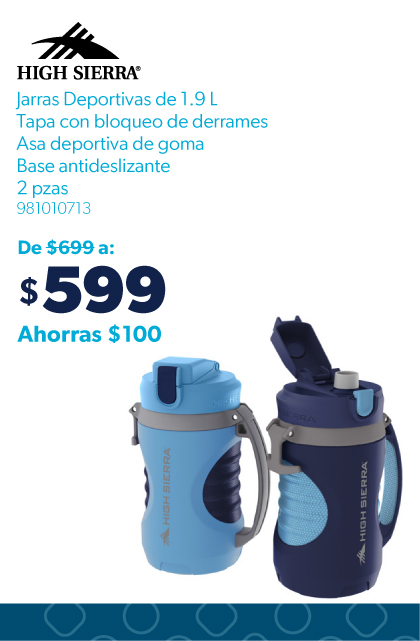 Jarras deportivas con base antideslizante